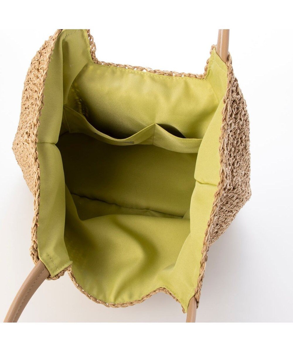 UNBILLION カシュカシュ cachecache / フリルフラップクロッシェトート 