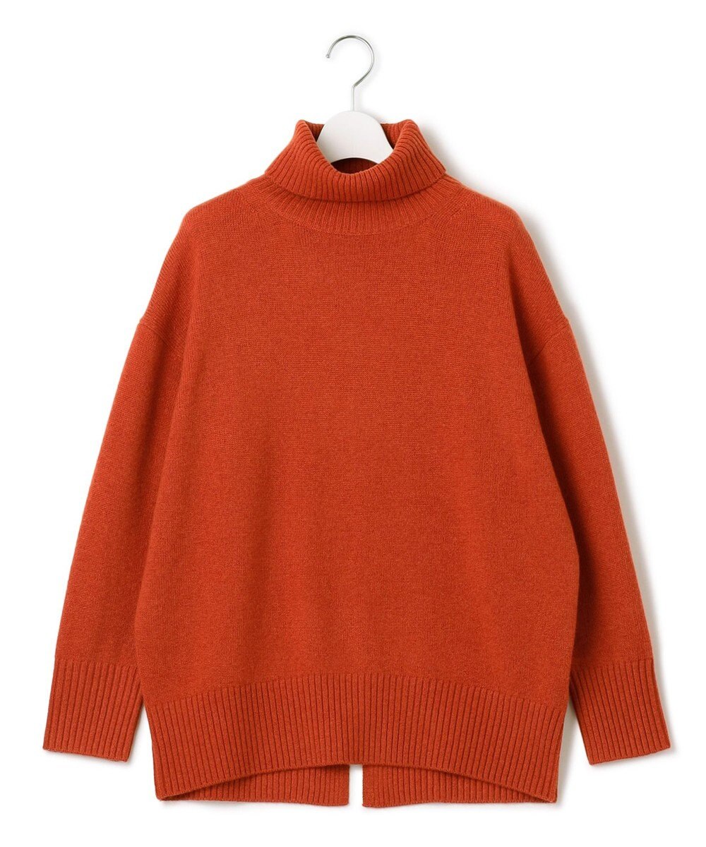 J.PRESS YORK STREET 【WOMEN】ウールカシミヤ タートルネックニット 