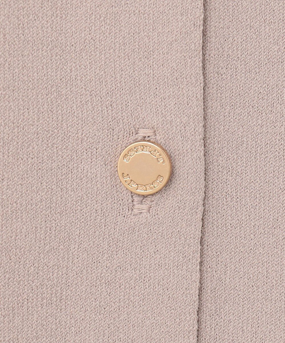 J.PRESS LADIES 【洗える】レーヨンエリートストレッチ クルーネック カーディガン 