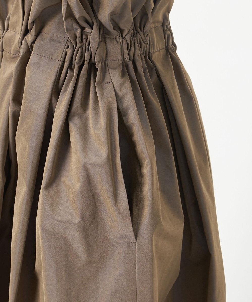 23区 S 【R(アール)】LIMONTAマイクロタフタ ドロスト フレアスカート 