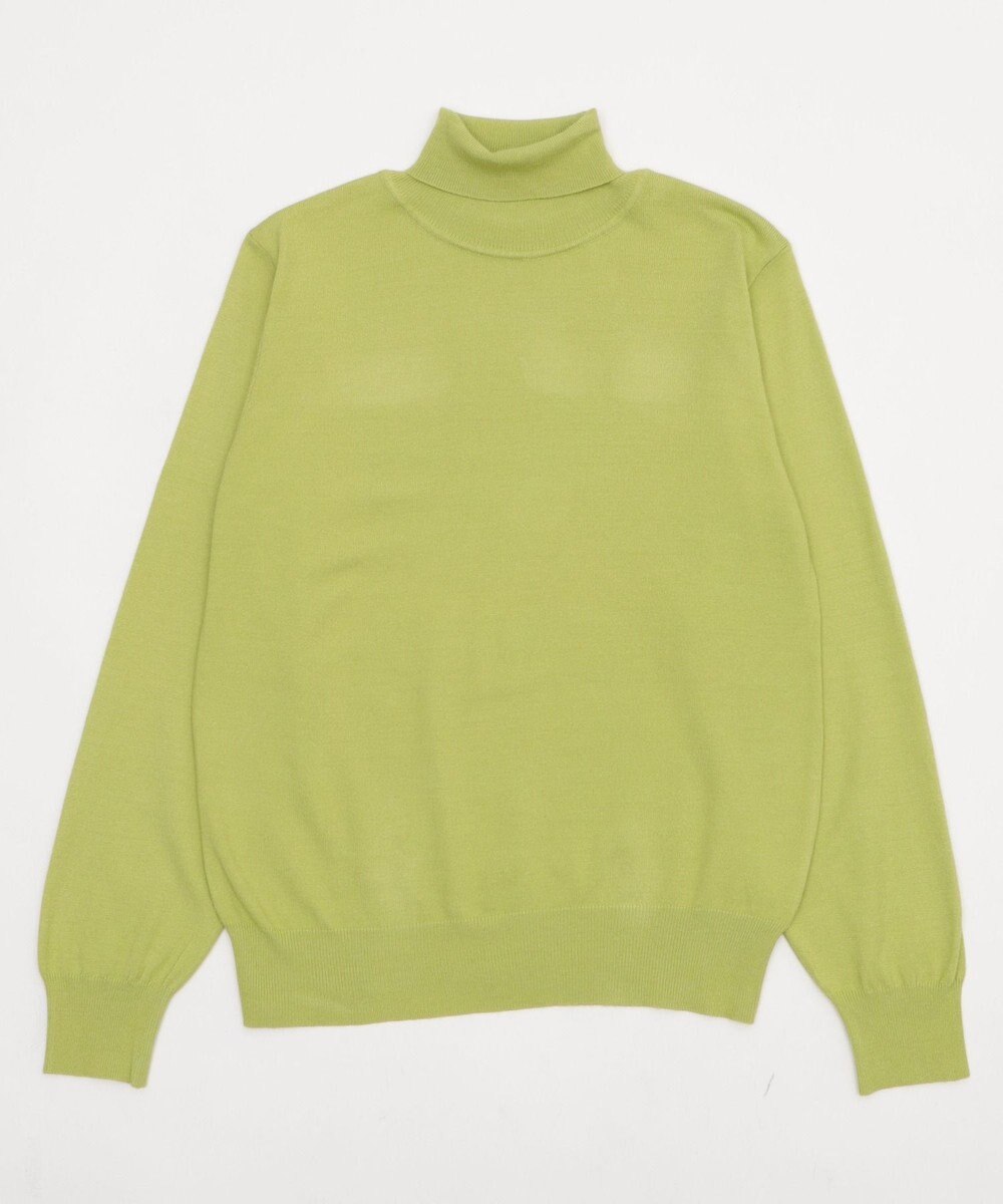 WEGO 【WEB限定/25年秋冬新作/洗濯OK/毛玉レス】タートルネックニット 