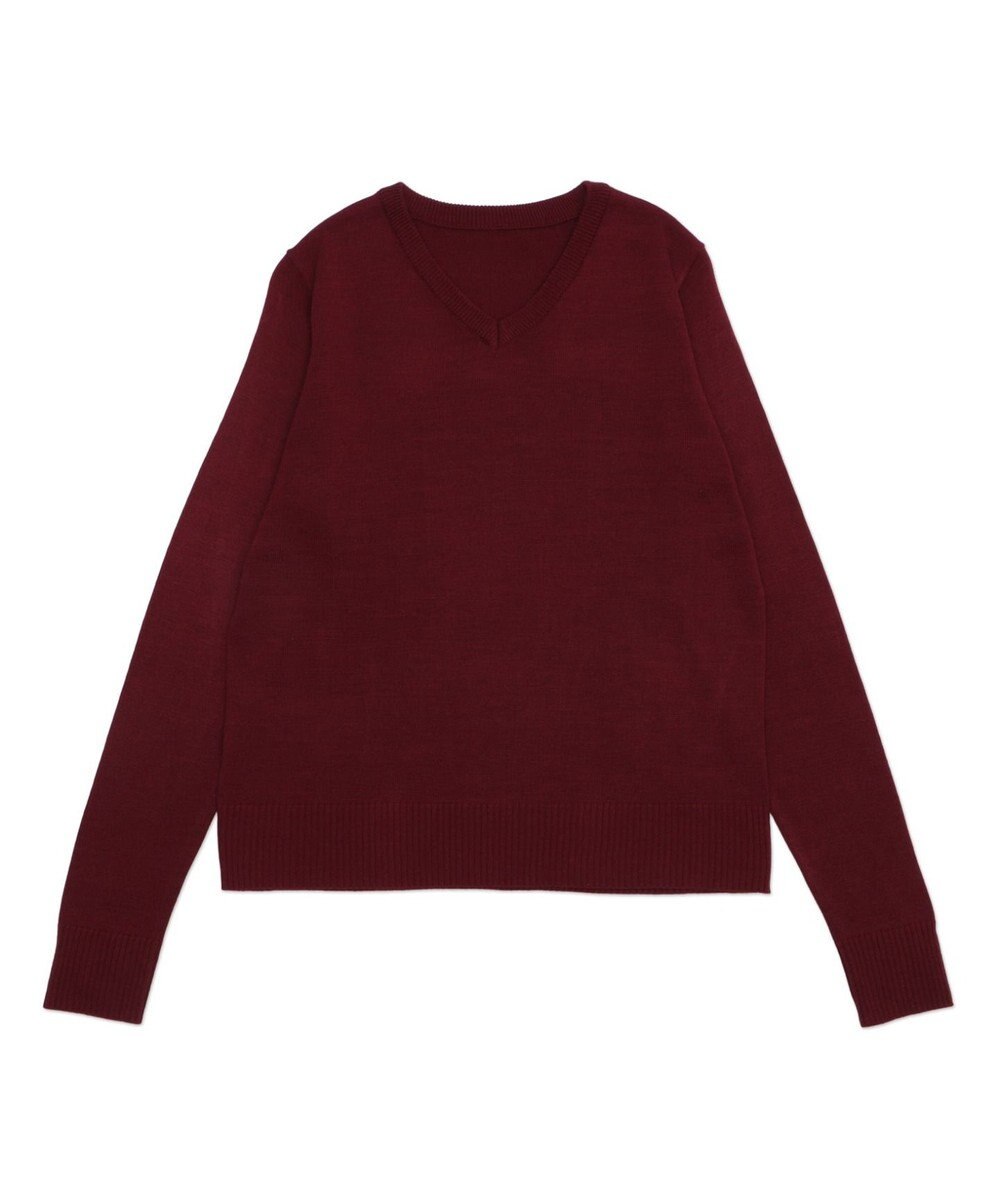 WEGO 【WEB限定/2025年秋冬新作/洗濯OK/毛玉レス/MLXLサイズ展開/オフィス/カジュアル】ベーシックニットセーター 