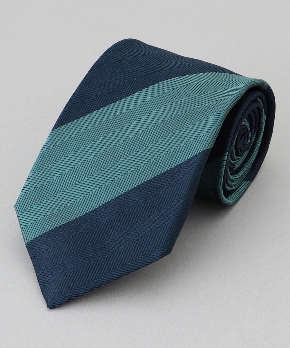 GOTAIRIKU GOTAIRIKU別注【日本製】シルク ネクタイ_ストライプ 