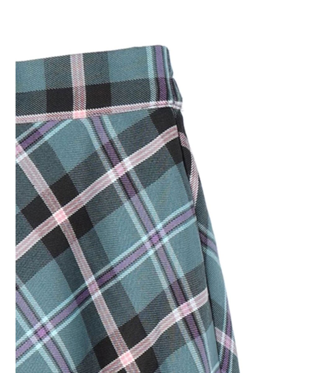 Green Parks ・Ｐｅｔｉｔ　Ｆｌｅｕｒ　バイヤスチェックフレアスカート 