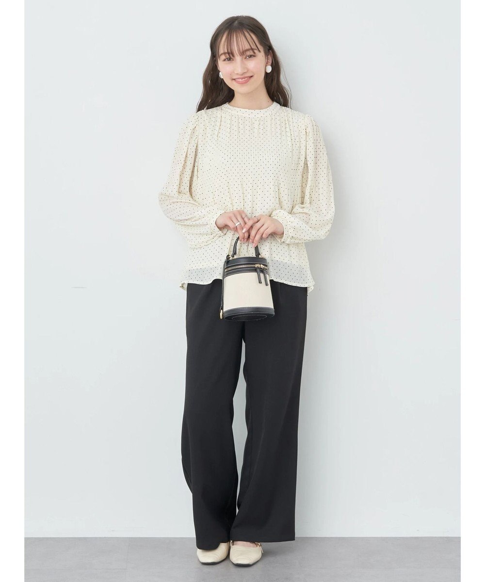 earth music&ecology マジョリカプリーツブラウス 