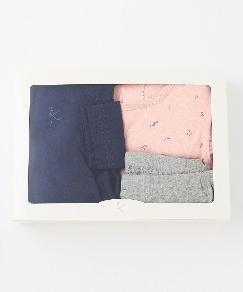 組曲 KIDS 【80-90㎝】 ギフトボックス　シンフォニー ワンピースセット 