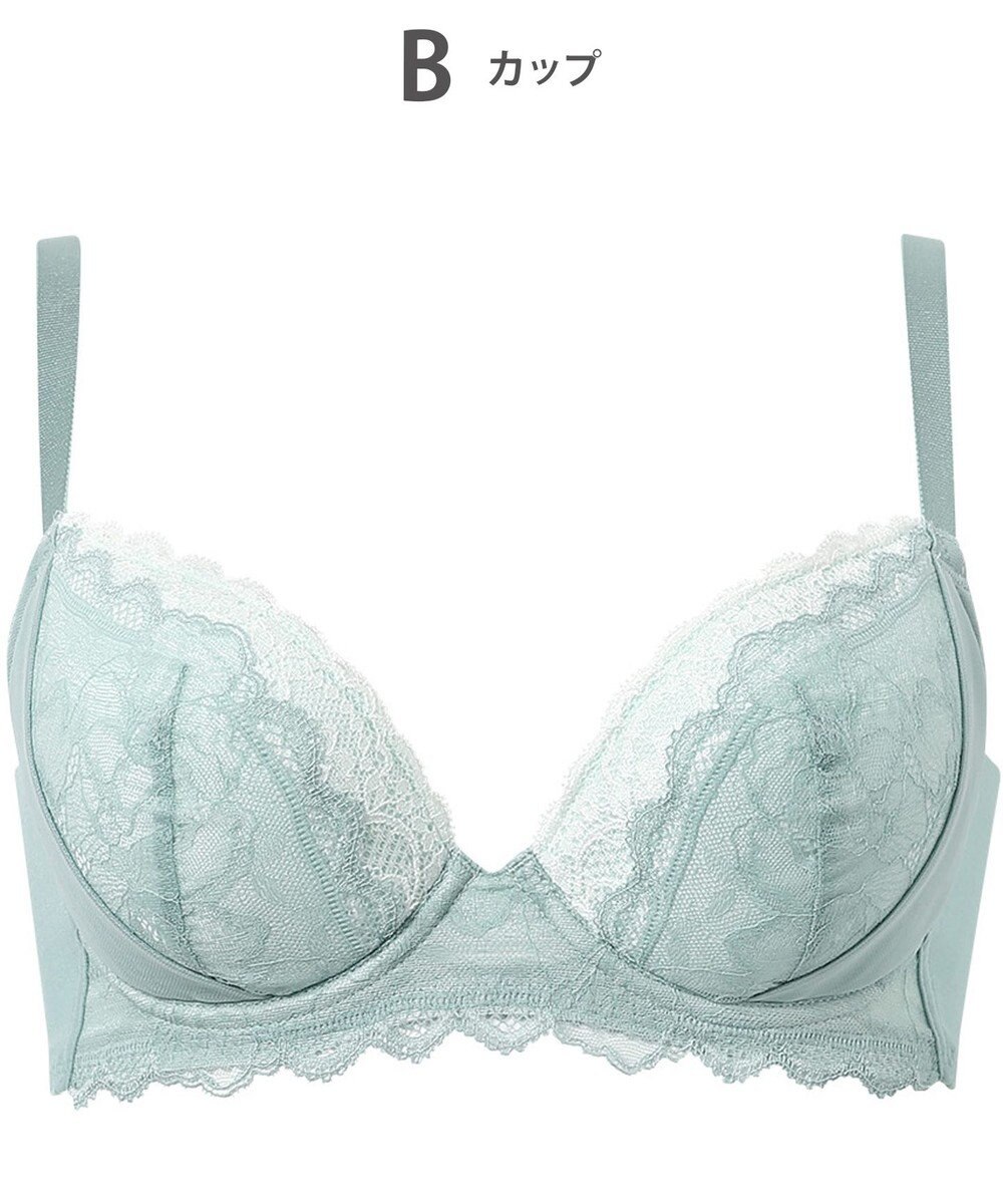 Wing ブラジャー 背中の段差を軽減 脇高設計 パーソナライズ設計 【脇も背中もきれいブラ】 Gカップまで対応 大きいサイズ KB2723 ウイング／ワコール 