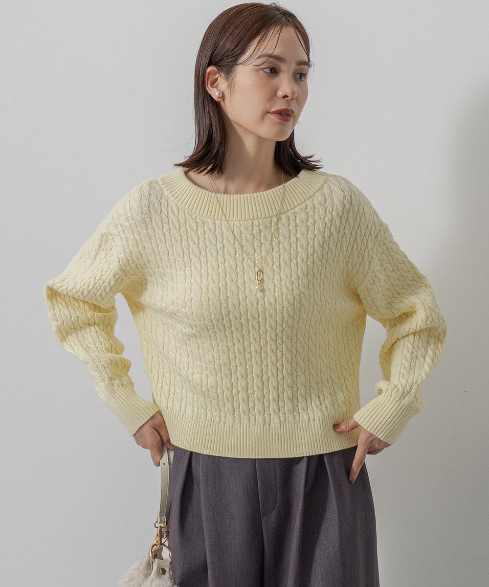 組曲 パールライクオーバルライン ネックレス 