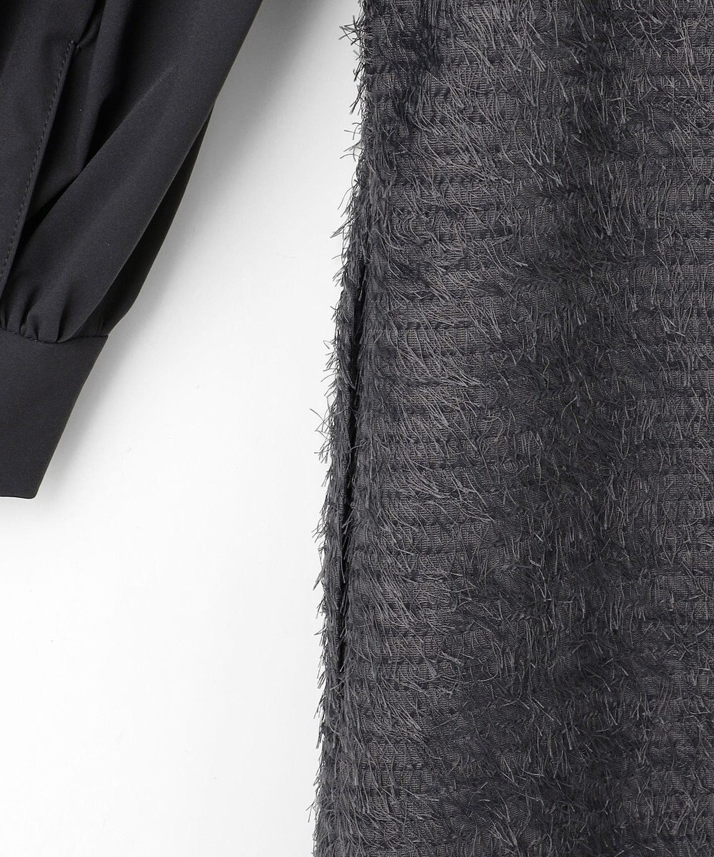 自由区 L 【カタログ掲載】ループカットジャカード ワンピース 