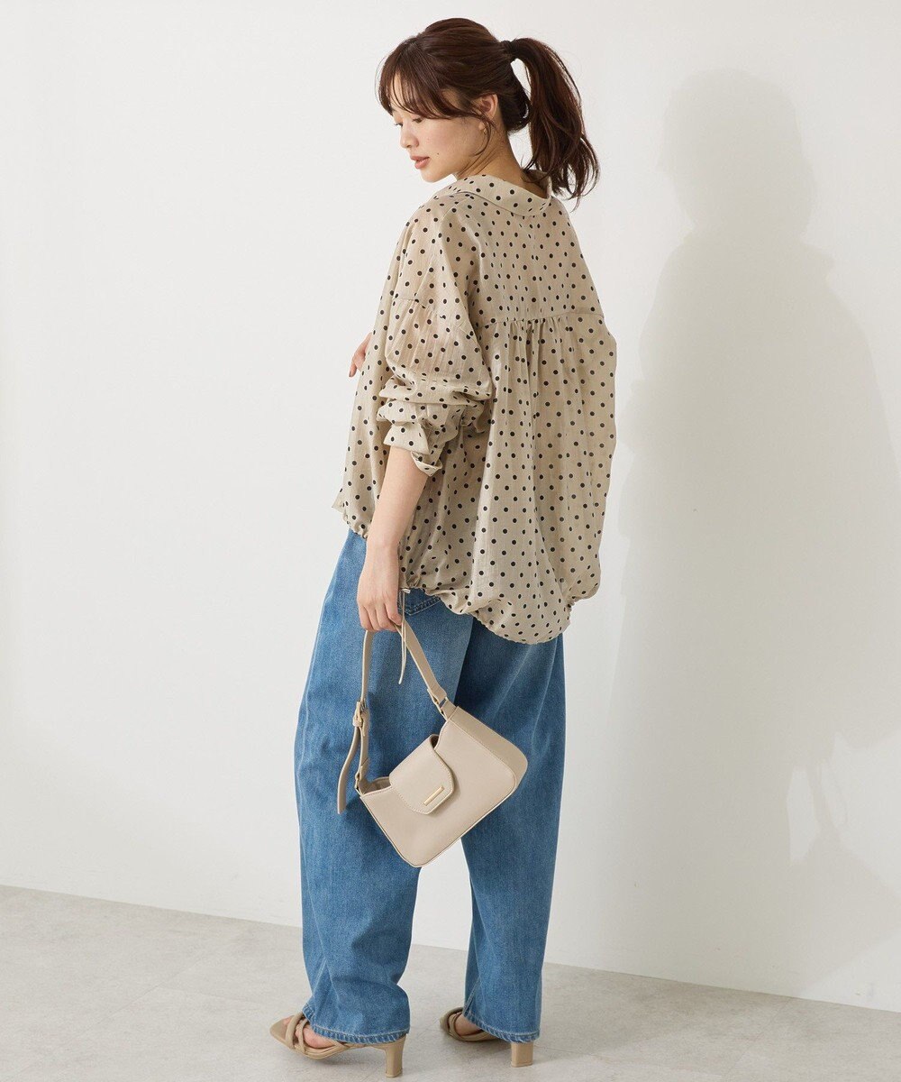 AMERICAN HOLIC 【WEB限定】ドットドロストシャツ 