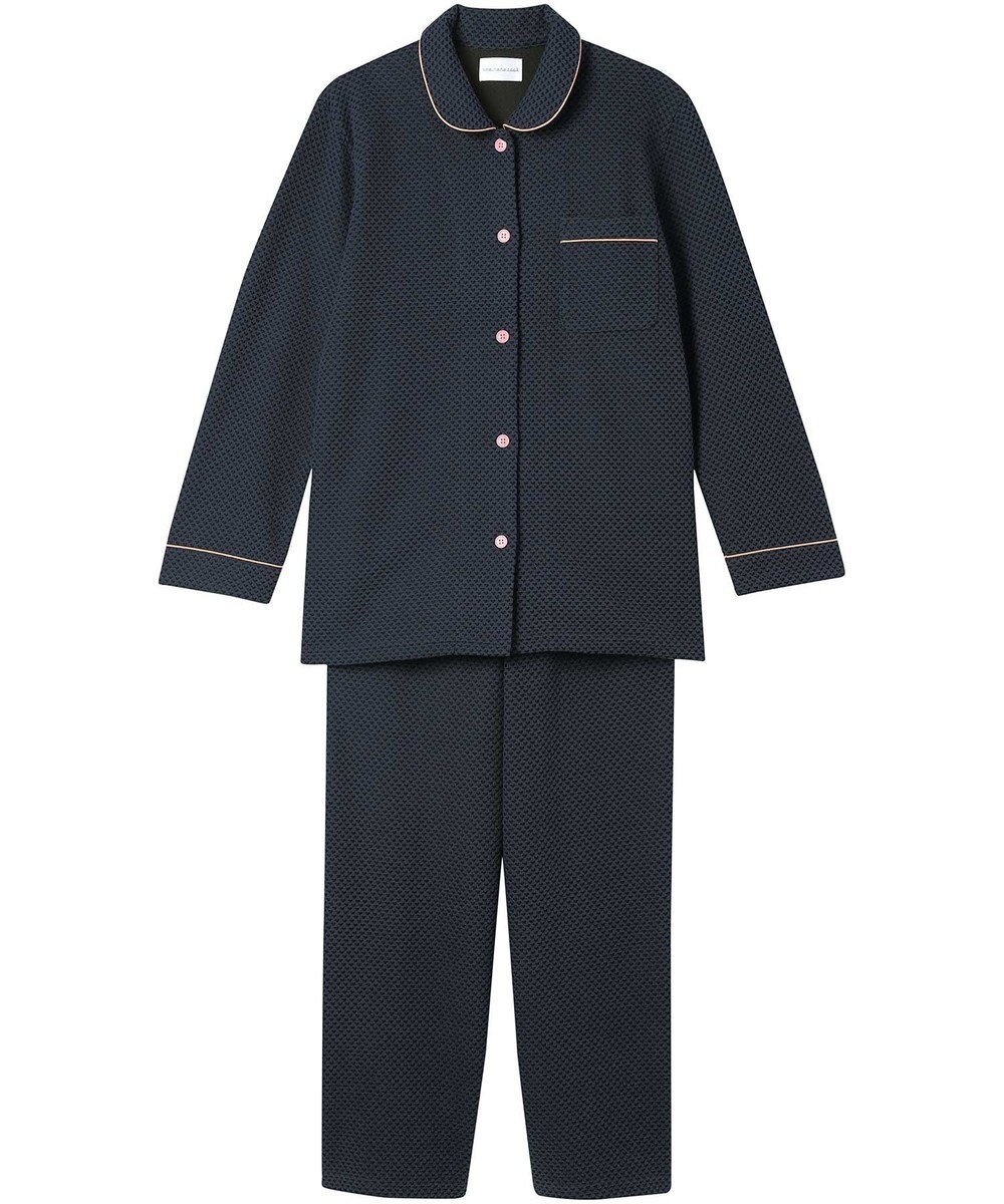 une nana cool 【綿混】丸襟ぽこぽこNew Yearパジャマ 