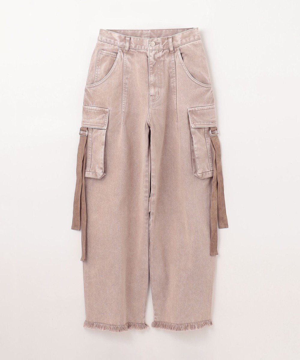 GRACE CONTINENTAL コクーンデニムカーゴパンツ 