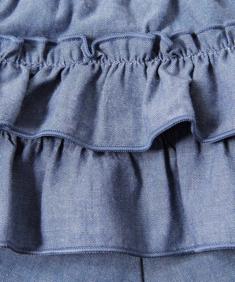 MIKI HOUSE HOT BISCUITS 【フリー(70-90cm)】 フリル付き ベビーブルマ 