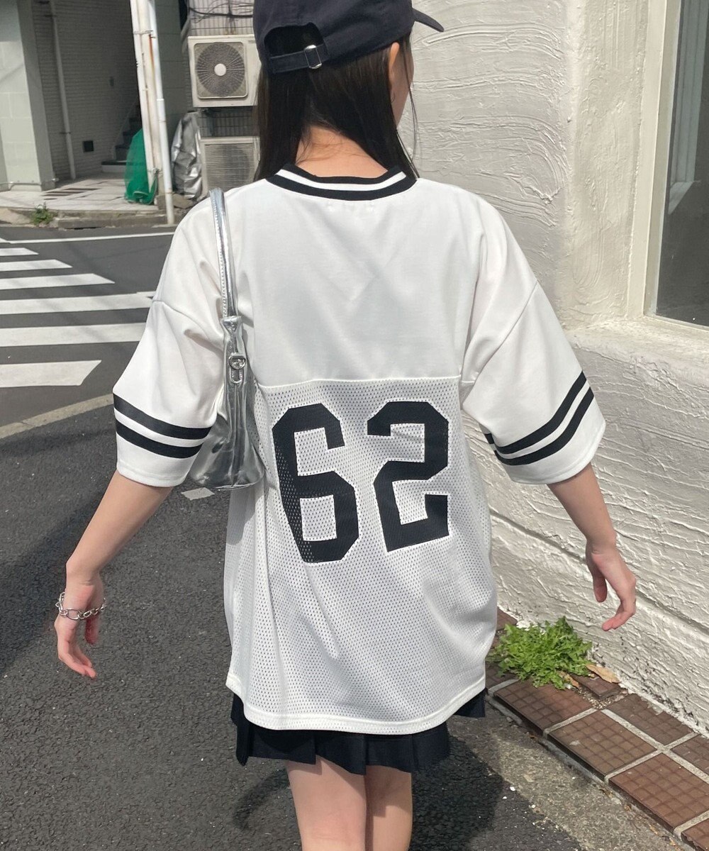 WEGO ナンバリングメッシュビッグT 