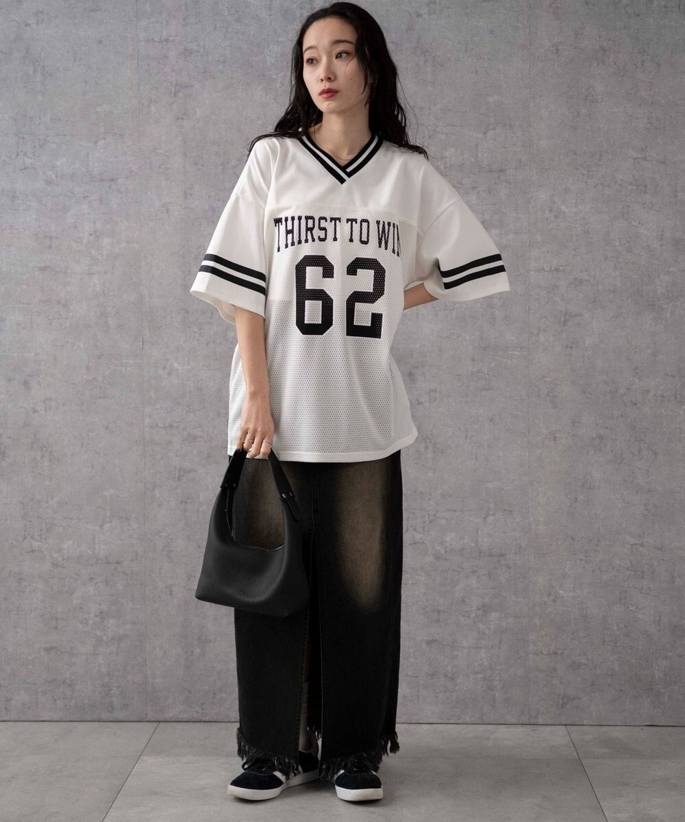 WEGO ナンバリングメッシュビッグT 