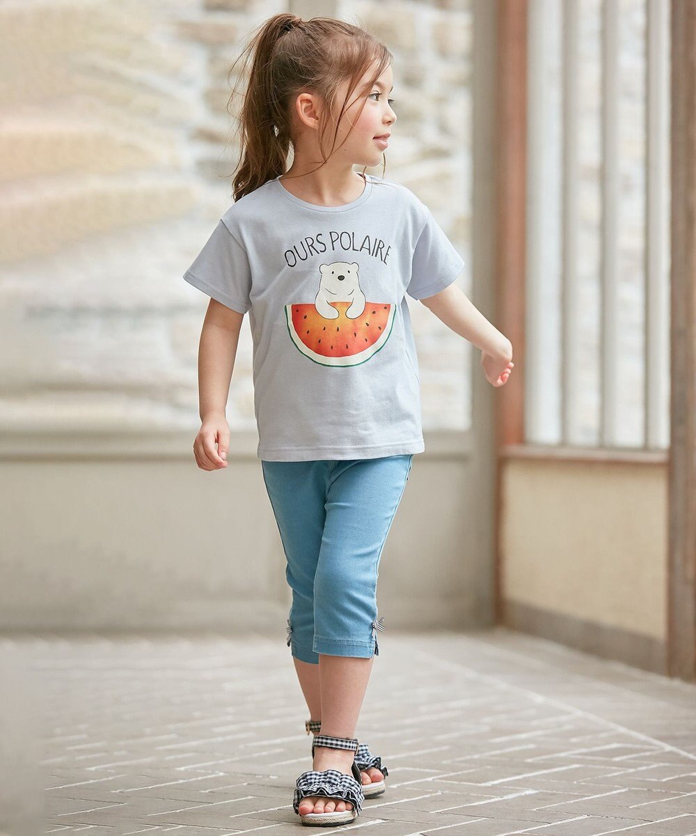 ANY KIDS 接触冷感 しろくま パンツ 