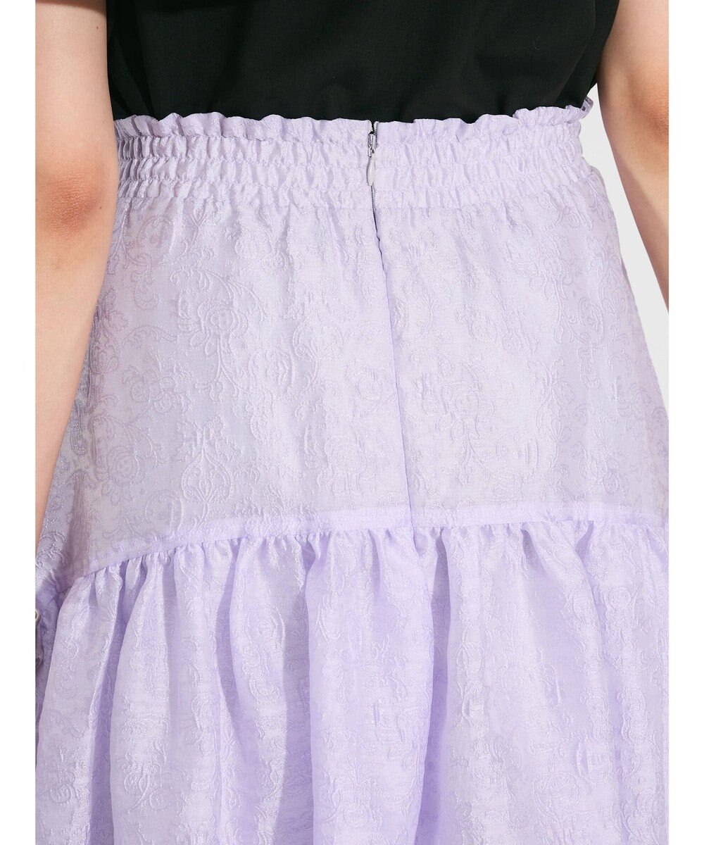 Green Parks ジャガードボリュームスカート 