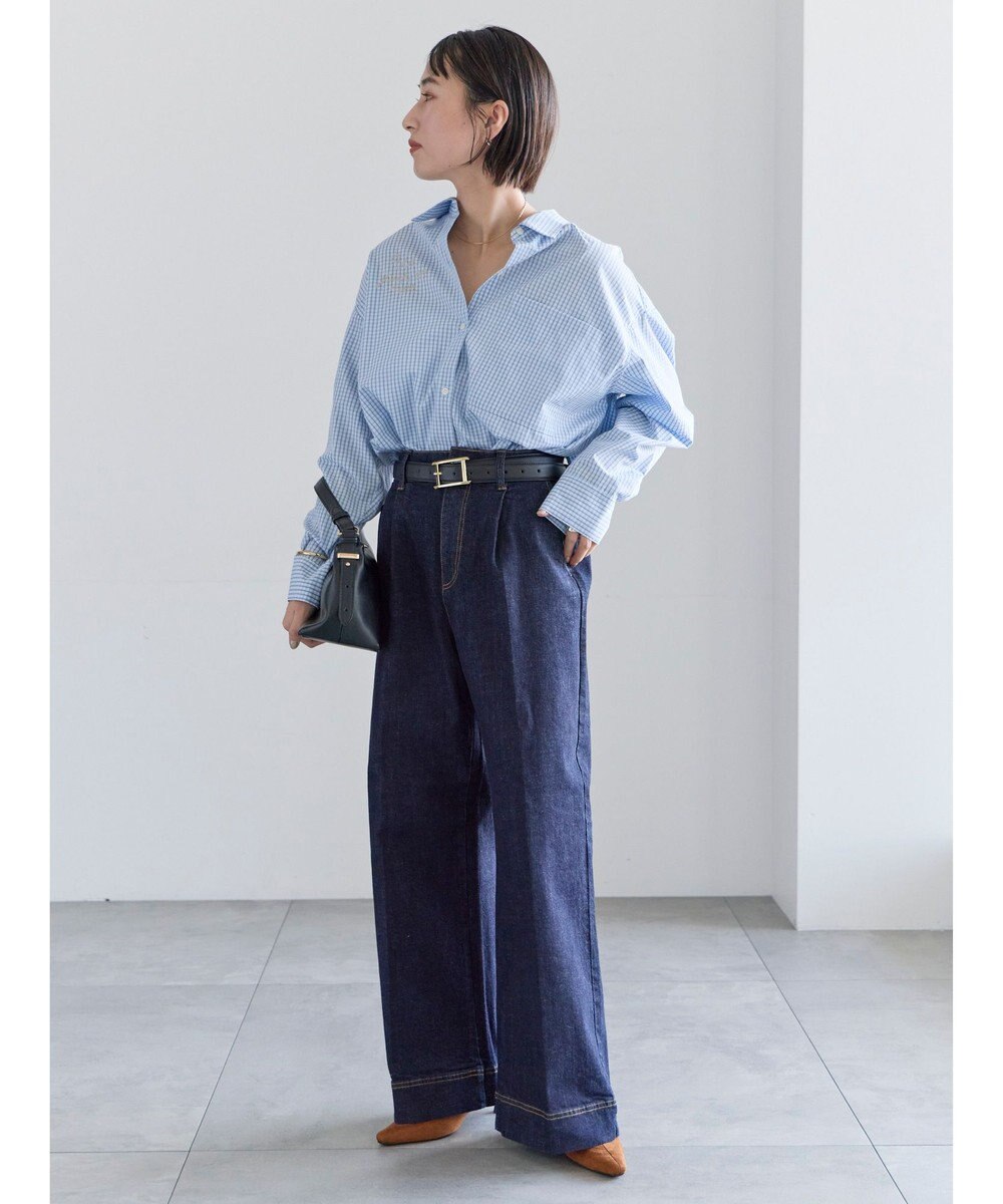 Te chichi ワイドデニムパンツ 