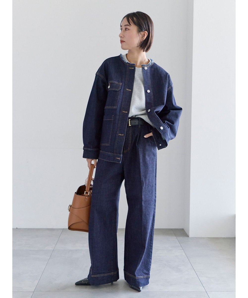 Te chichi ワイドデニムパンツ 