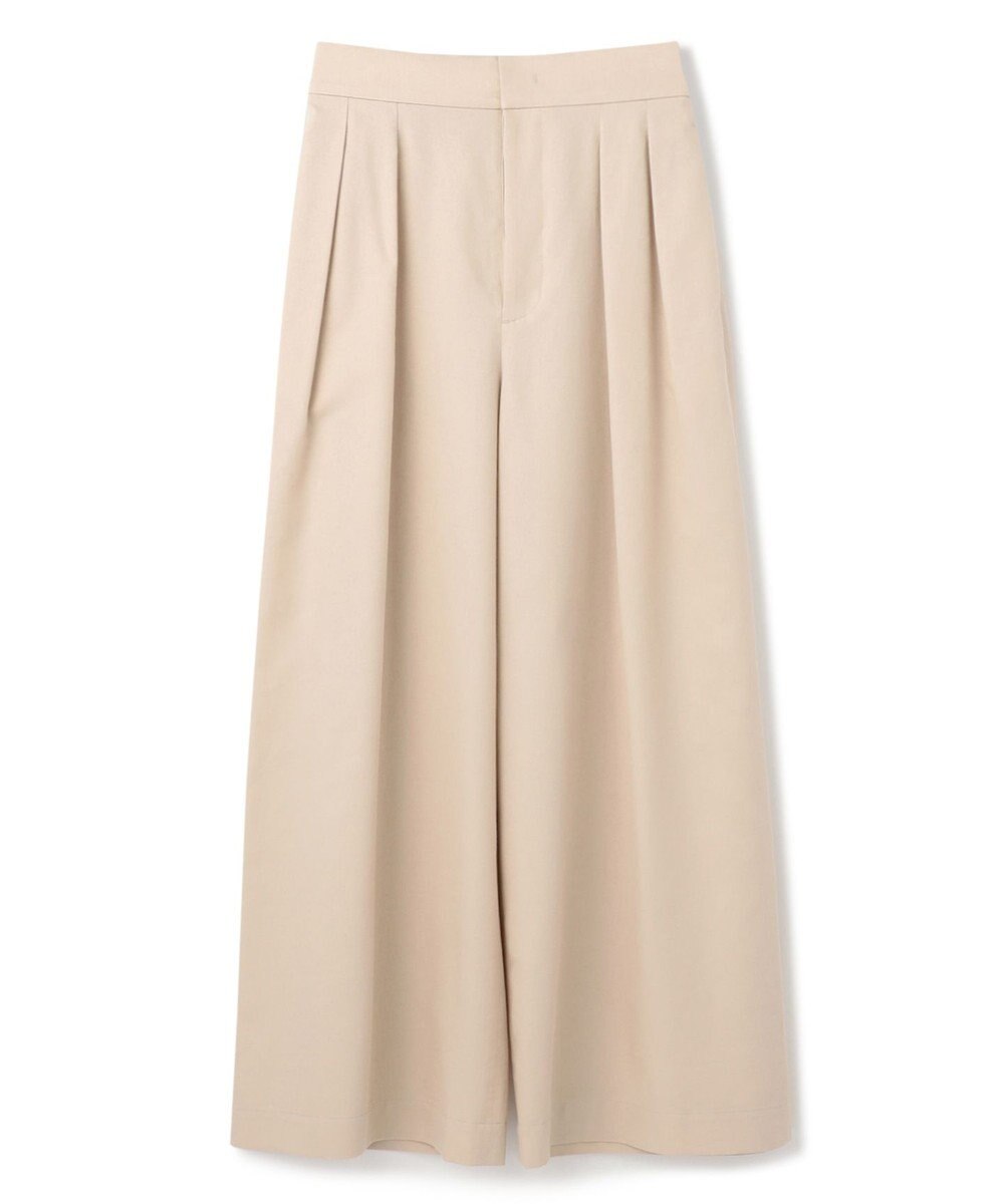 uncrave 【手洗い可】シャンブレー タック パンツ（uncrave WHITE） 