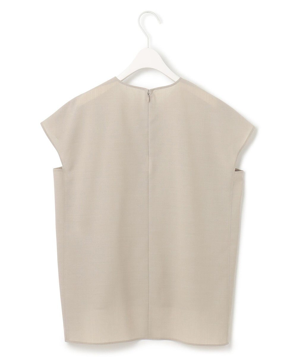 ICB 【洗える】 サマーウールトロ ブラウス 