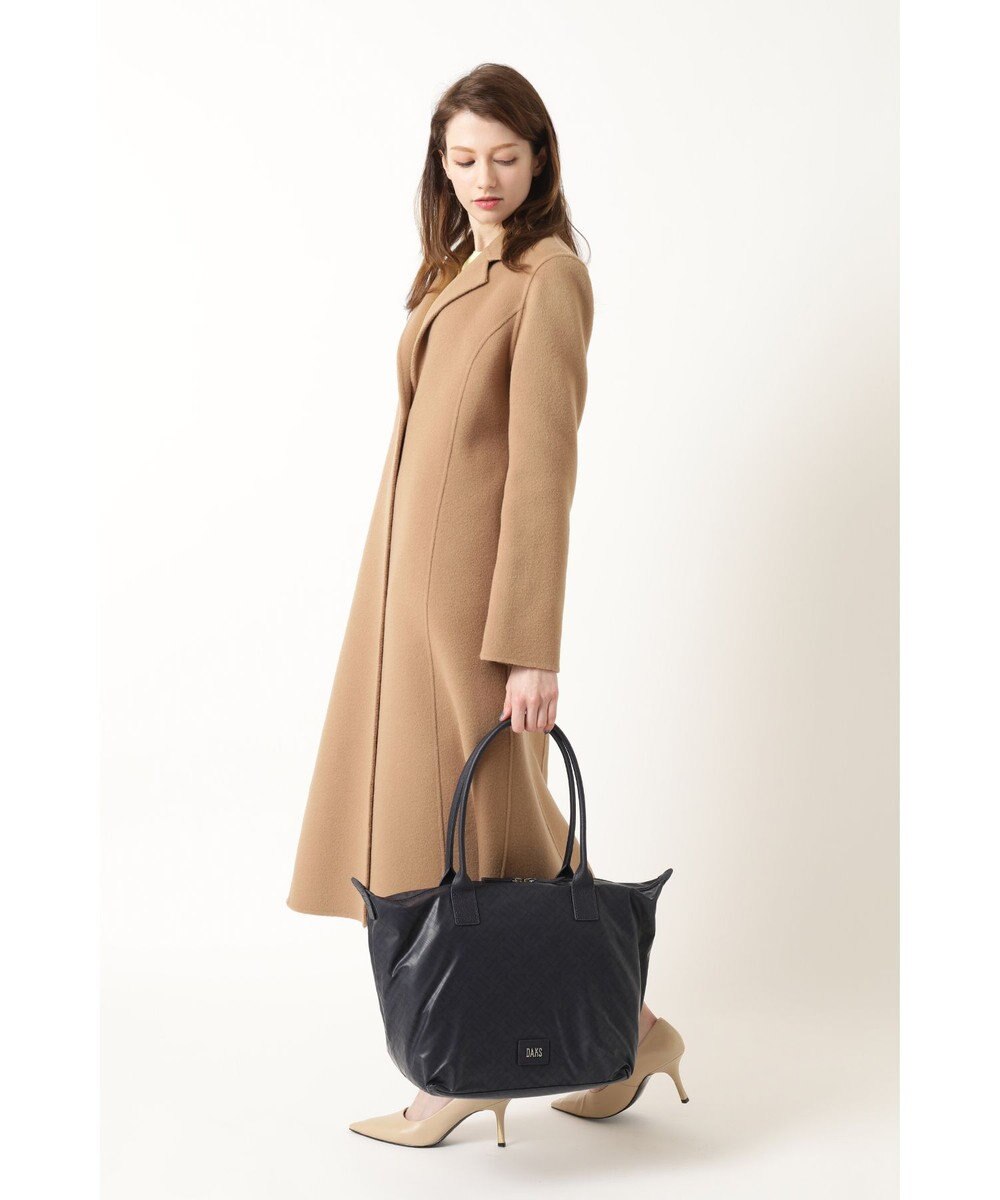 DAKS DD合皮ラージトートバッグ 