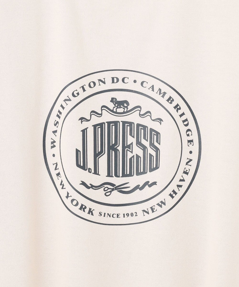 J.PRESS MEN 【WEB限定】オーバルロゴ Tシャツ 