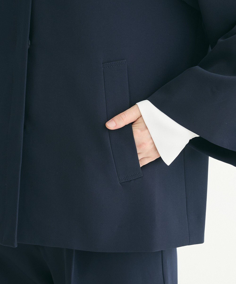 Green Parks ef-de タック袖ラグランジャケット 