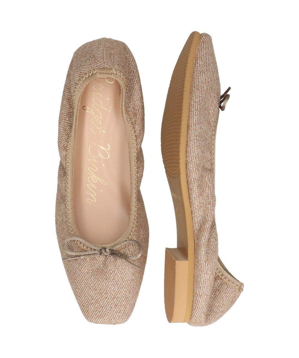 Bridget Birkin ＜抗菌消臭＞【Bridget Birkin】スクエアデイリーバレエシューズ 