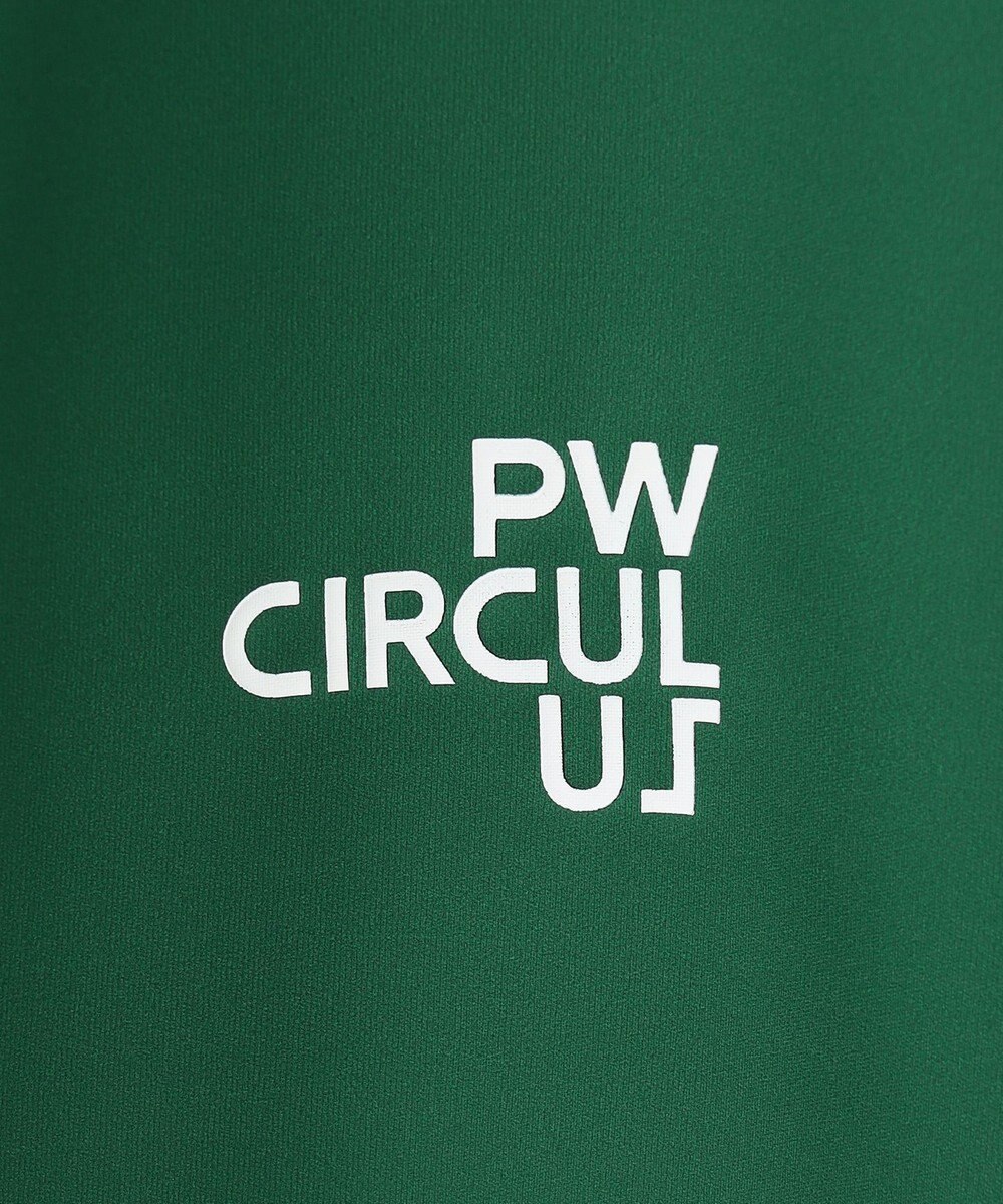 PW CIRCULUS 【UVカット / 吸水速乾 / 伸縮性抜群】【WOMEN】NEW バックメッシュモック T ゴルフウェア レディース 