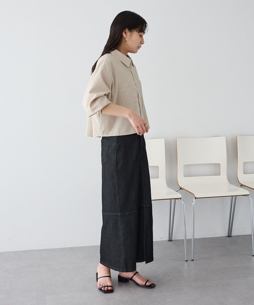 CRAFT STANDARD BOUTIQUE クロップドレングスシャツ 