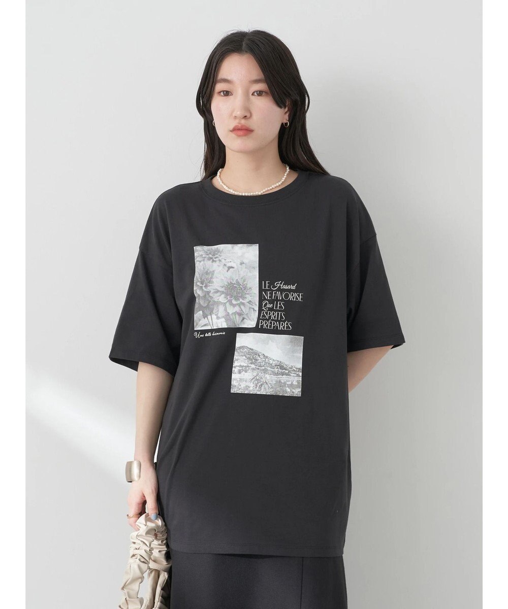 earth music&ecology フォトチュニックＴ 