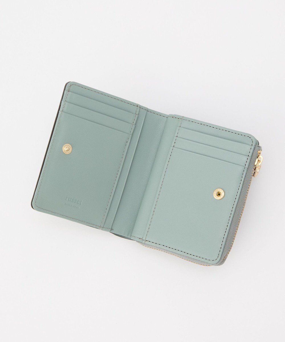 russet 【2025AW新作】パッチワークハーフウォレット(SO-430) 