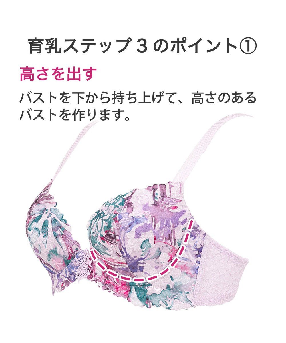 BRADELIS New York 【BRADELIS New York / 育乳ブラ・STEP3 整える】ジャクリーンステップ3ブラ22S1 
