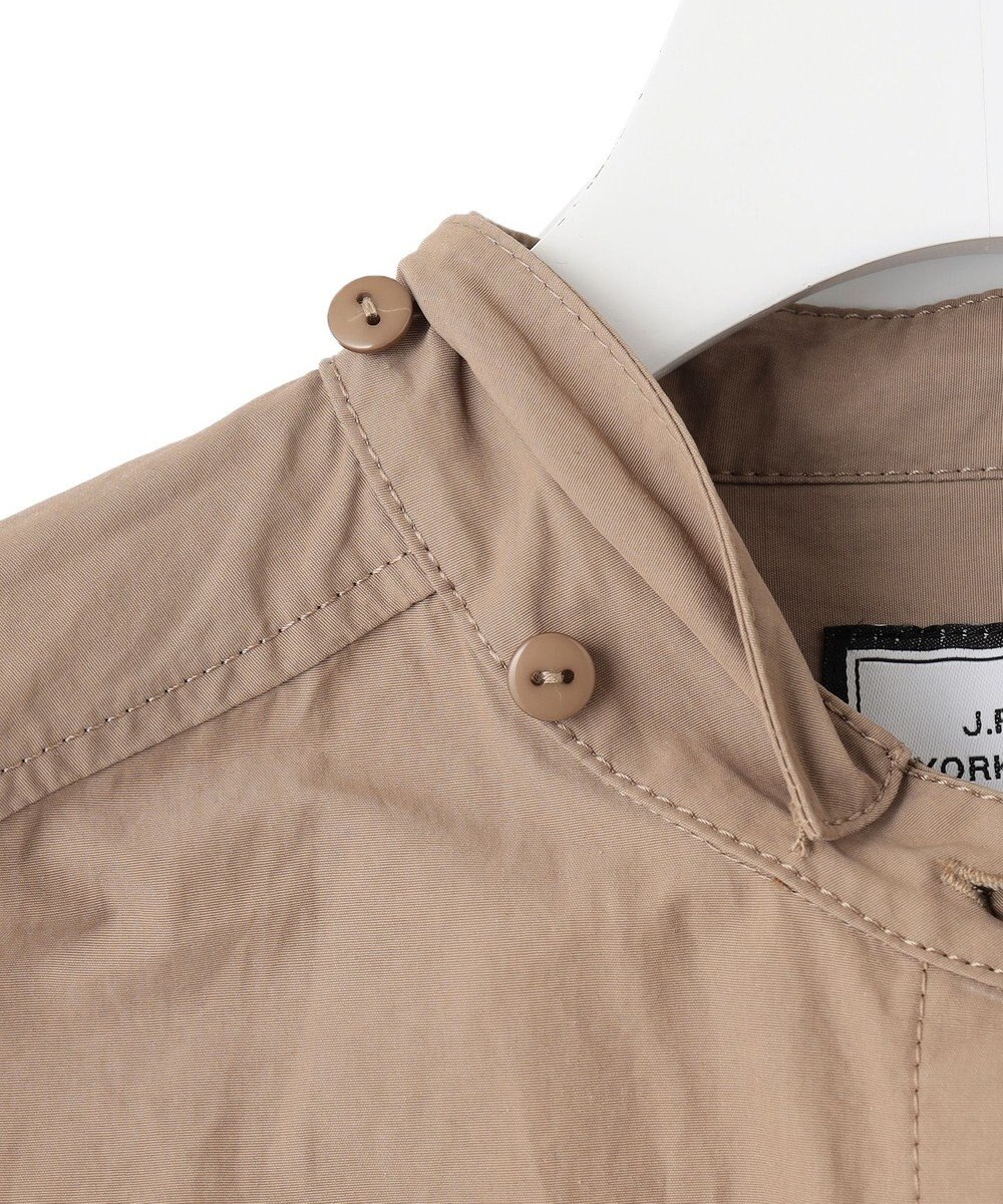 J.PRESS YORK STREET 【WOMEN】ミリタリーシャツワンピース 