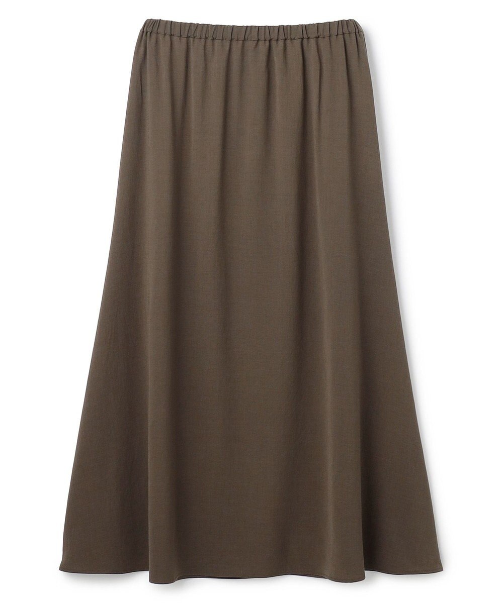 uncrave ドライタッチトロ フレアスカート 