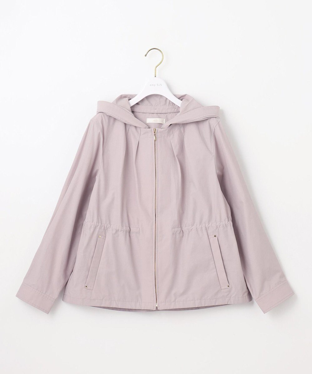 ANY SIS 【撥水/花粉対策】2WAYフーディー ブルゾン 