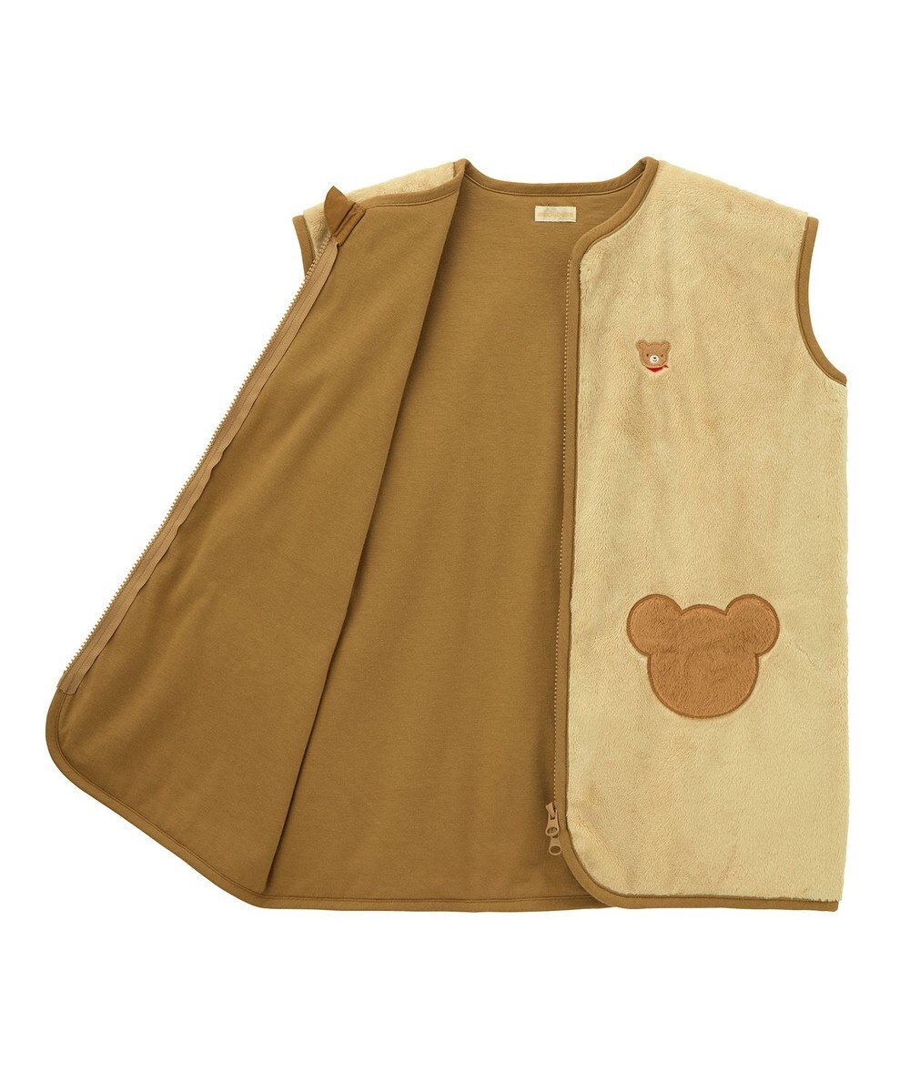 MIKI HOUSE HOT BISCUITS マイクロファー素材 スリーパー ギフトセット【BOX付き】 