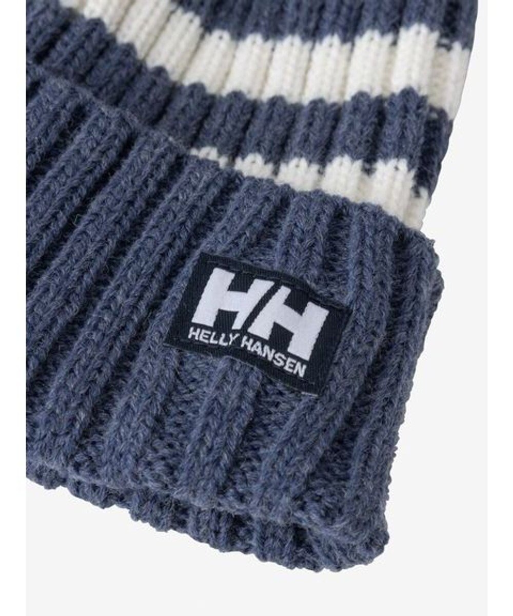 HELLY HANSEN 【キッズ・保温】ボーダーポンポンビーニー 