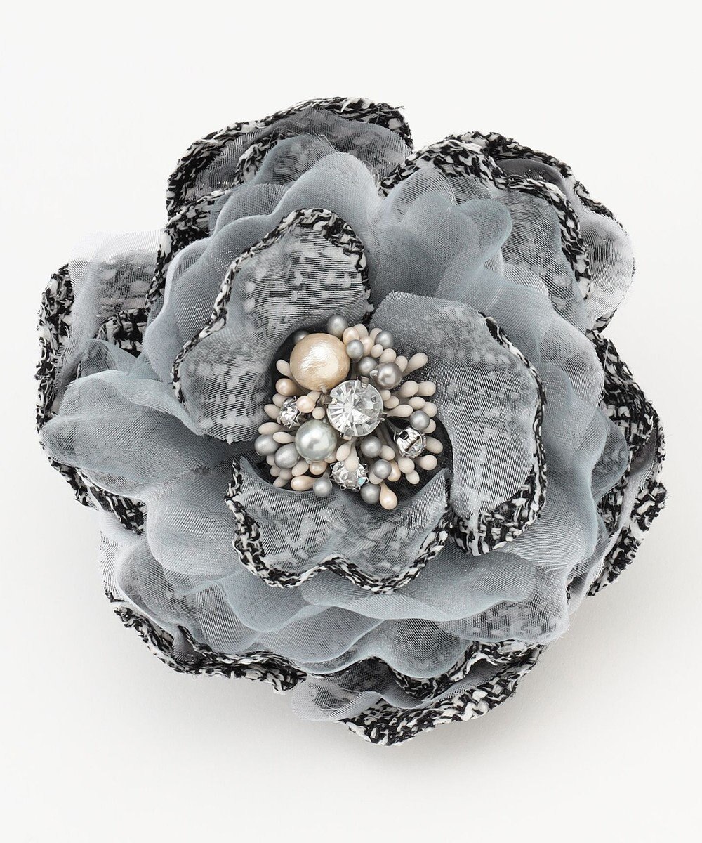 J.PRESS LADIES ツイード コサージュ 