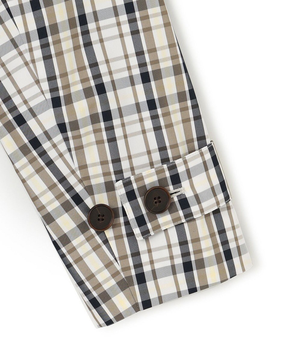 23区 S メモリーチェック トレンチコート 