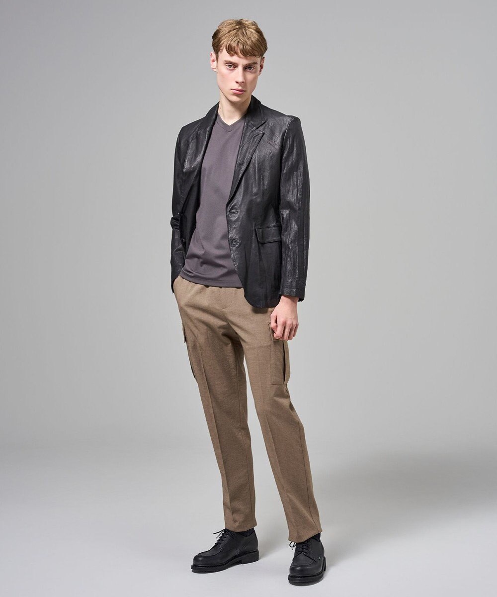 JOSEPH HOMME 【新色追加】ハイゲージベアスムース　VネックＴシャツ 