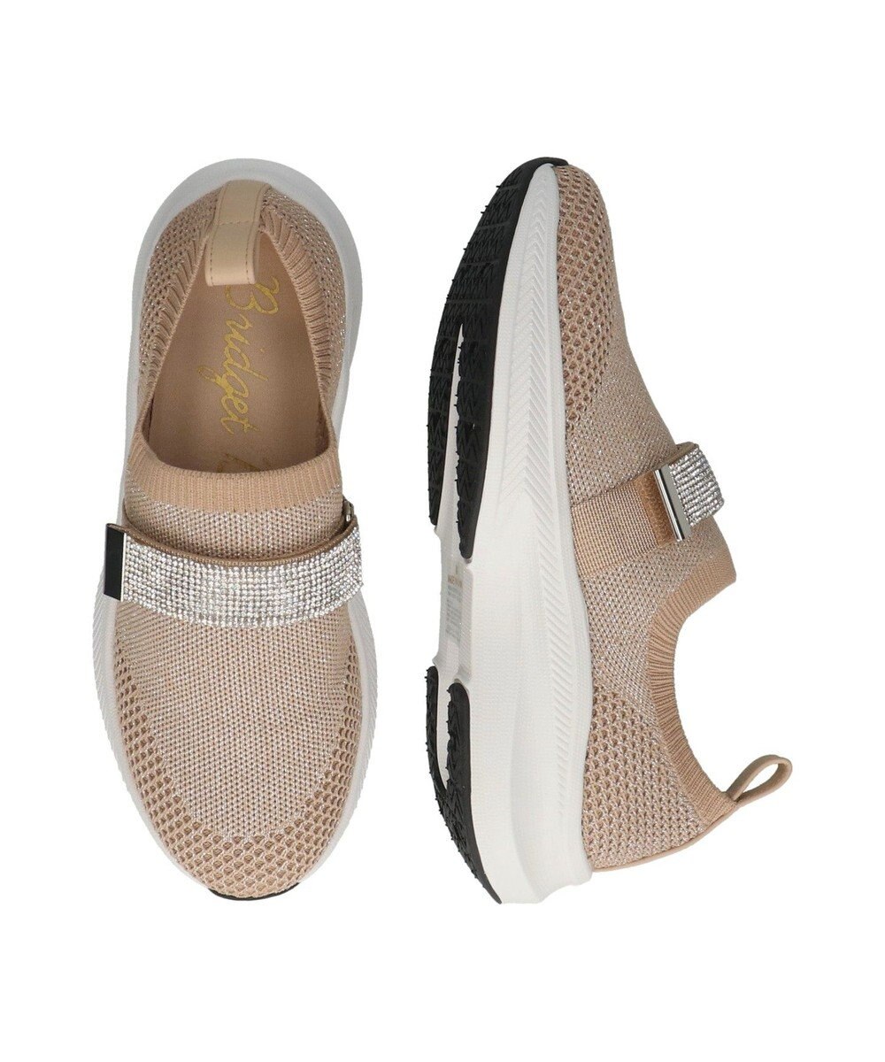 Bridget Birkin 【Bridget Birkin】ベルトストーンニットスニーカー 