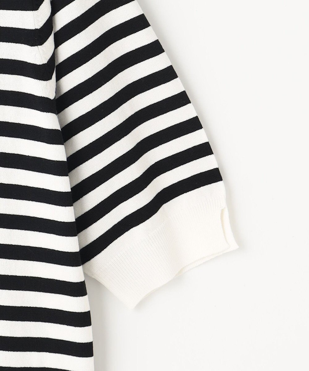 組曲 L 5分袖ニットＴシャツ 