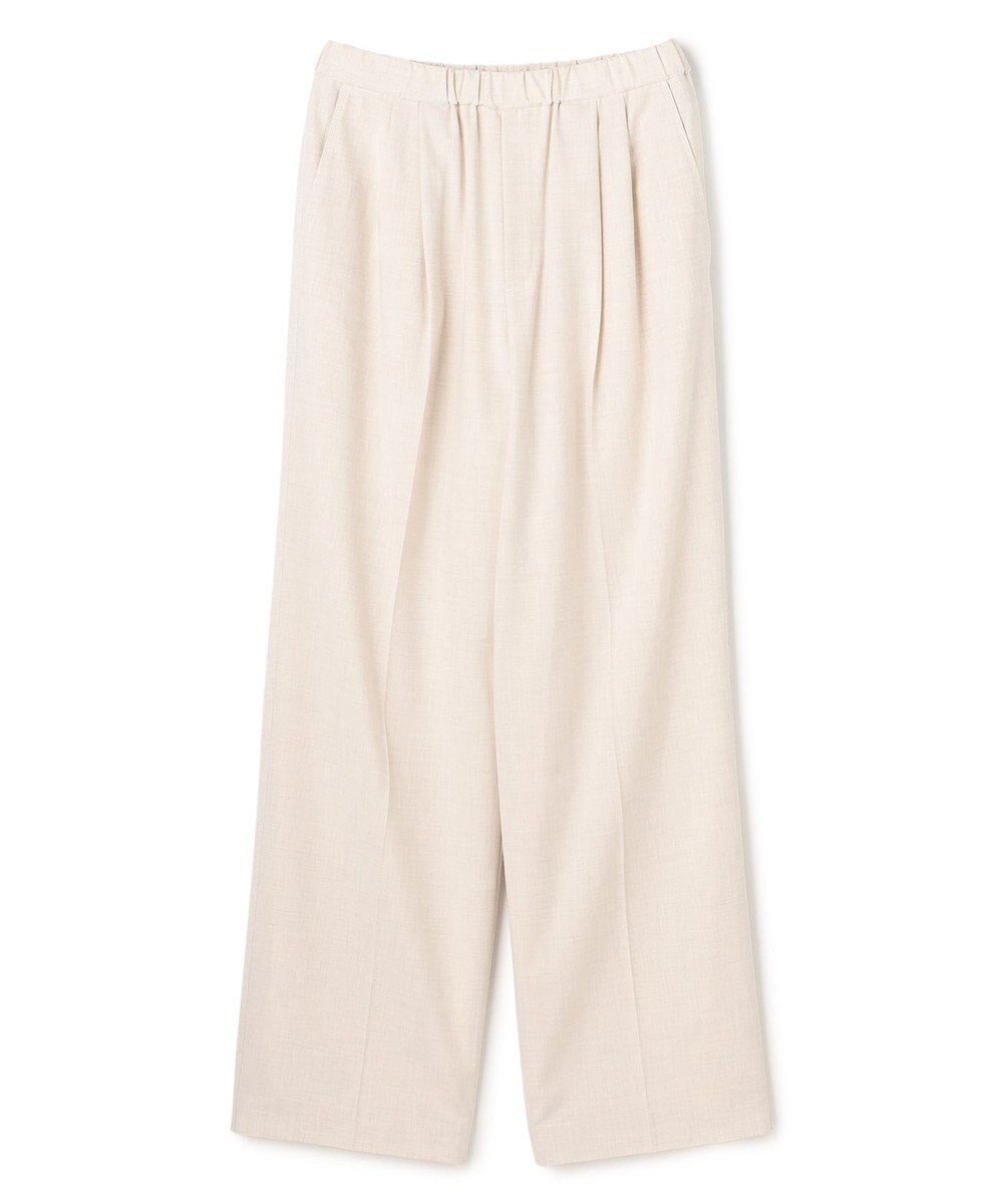 BEIGE， APOPHY / ステッチディテールイージータックパンツ 