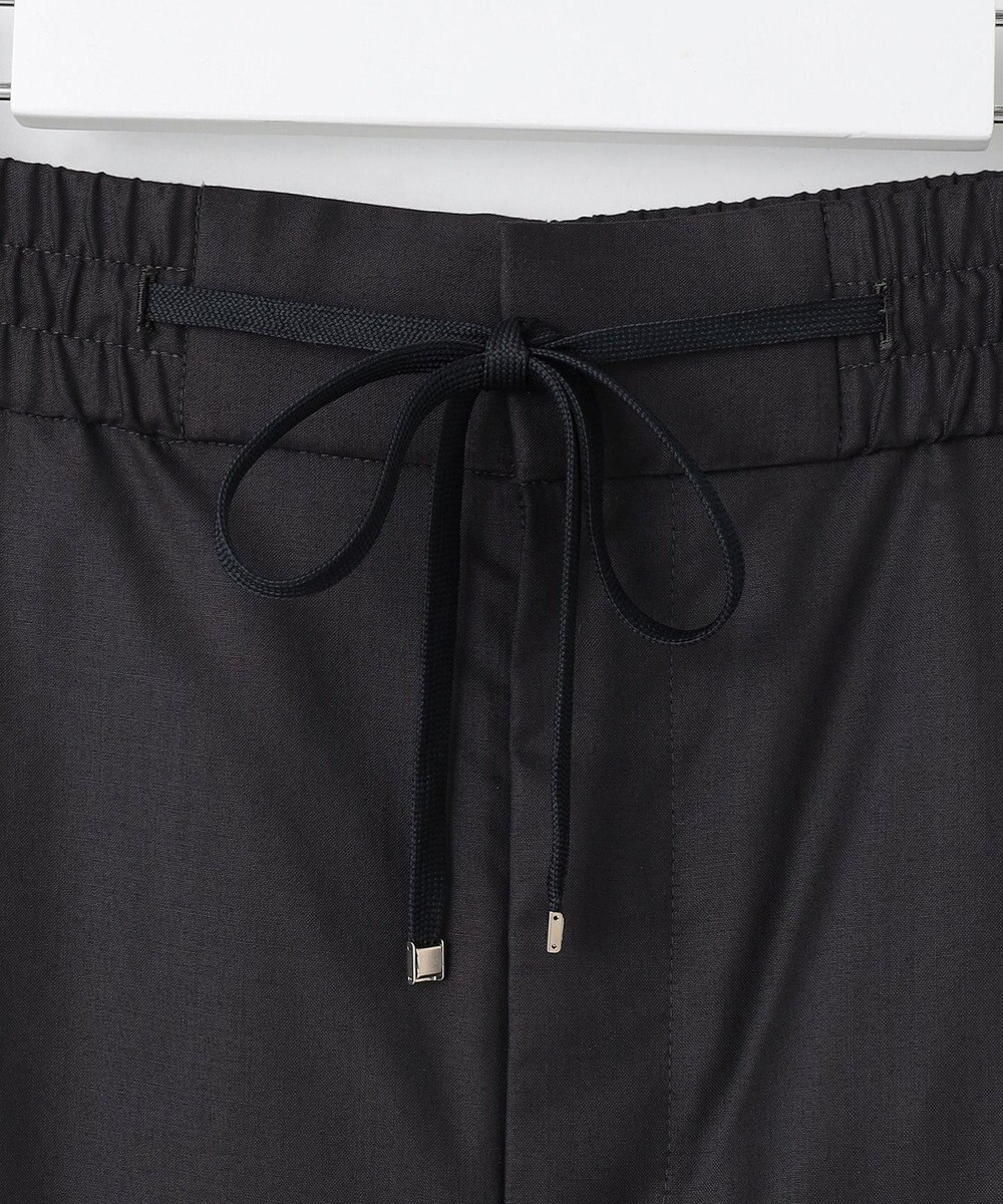 自由区 【カタログ掲載・接触冷感・UVケア・洗える】フルダルスパンマイクロピーチワイドストレート パンツ 