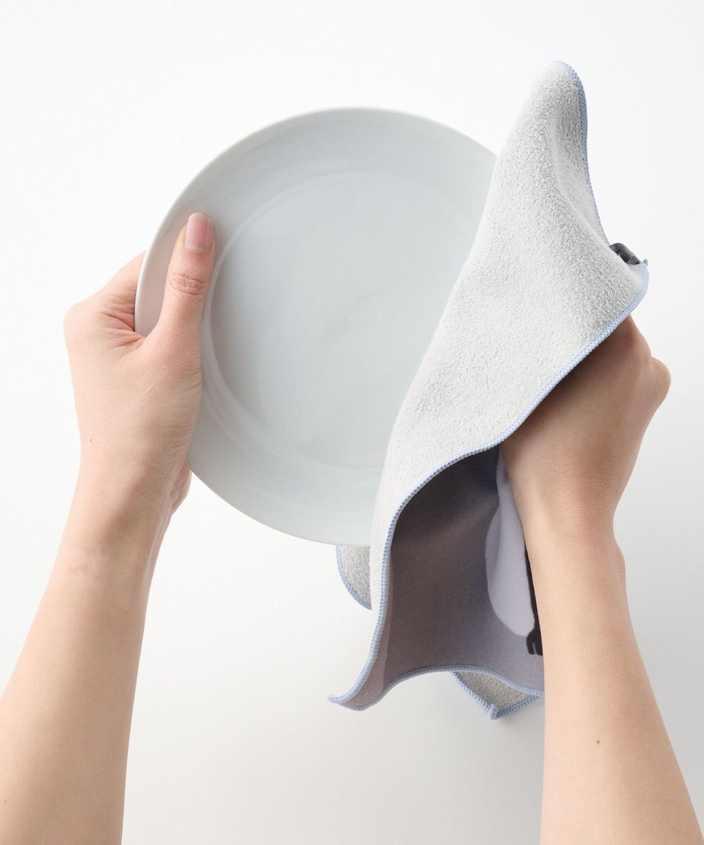 MOONBAT 【WEB限定】エスタ (estaa) くっつきタオル　ねこ 