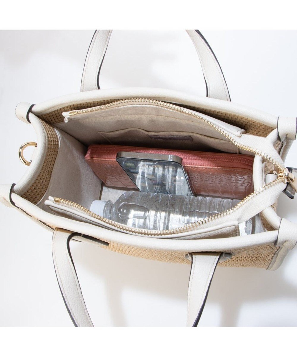 UNBILLION cachecache ポリプロピレン2wayスクエアトートバッグ 