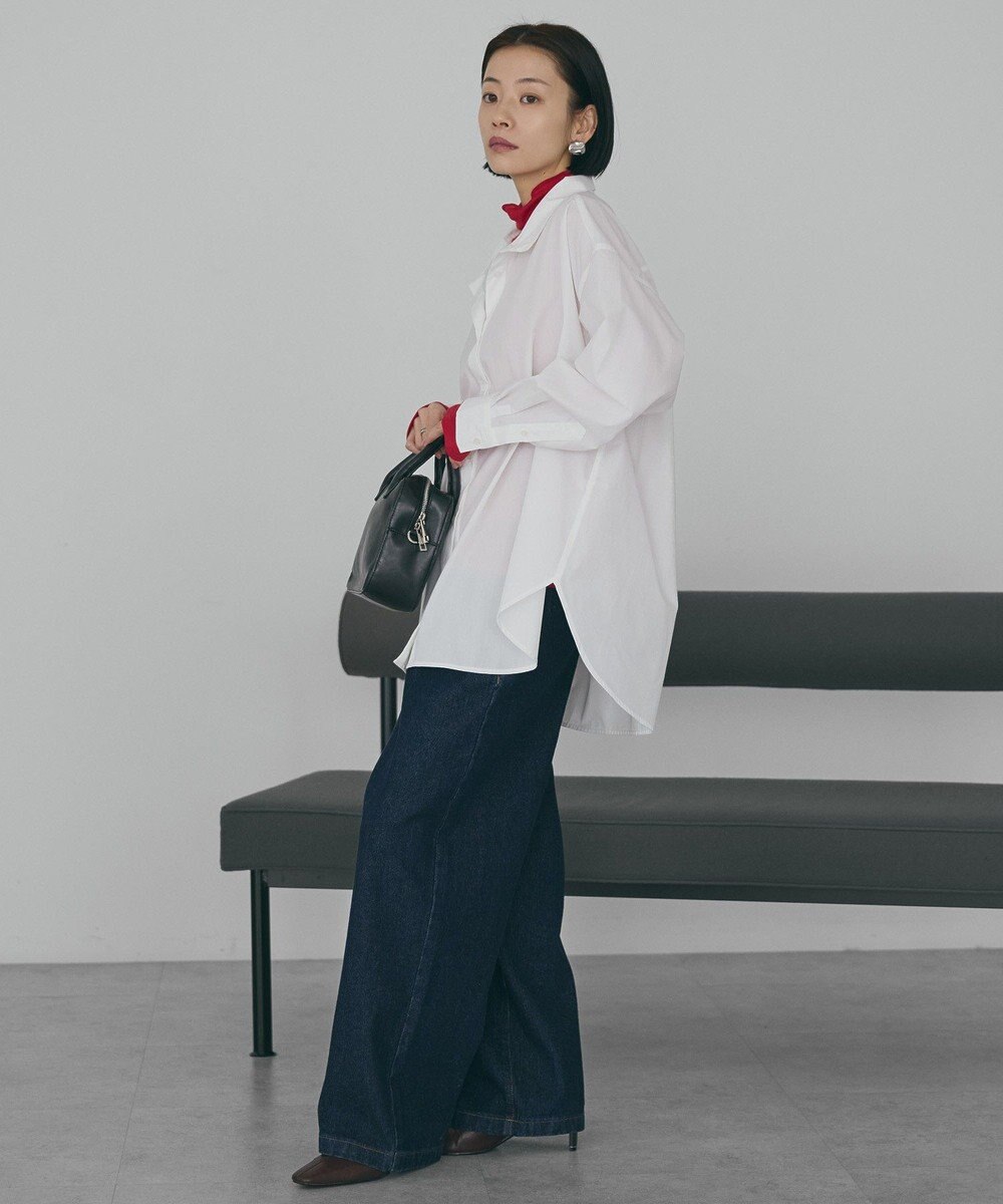 AMERICAN HOLIC イージーケアハイネックシャツ 