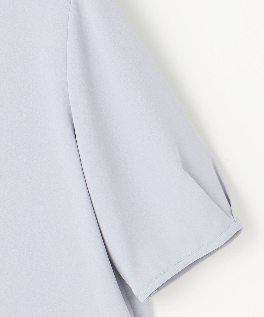 ANY SIS 【洗える】フロントタックバイカラー ブラウス 